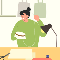 프랑스자수(기초)